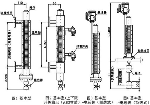 自來(lái)水液位計(jì)結(jié)構(gòu)特點(diǎn)圖